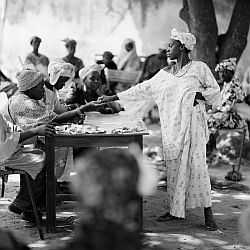 Baumwollhandel in Mali.