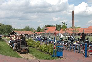 Fahrradst�nder auf der Ziegelei Lage