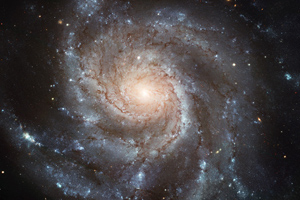 Galaxie, Copyright NASA,JPL-Caltech,R. Hurt
