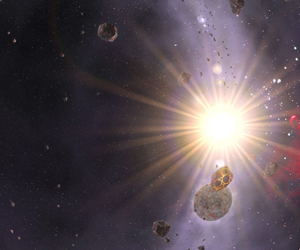 Sternentstehung. Copyright Planetarium Pamplona, Spanien