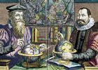 Die Kartografen Gerhard Mercator und Jodocus Hondius Die Kartografen Gerhard Mercator und Jodocus Hondius