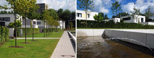 ffentlicher Grnbereich in der Siedlung