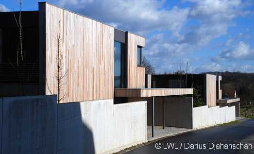 Straenfassade der Huser