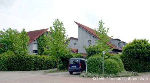 Straenseite der Hausgruppe