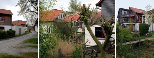 Westlicher Rand der hausgruppe