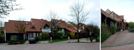Nrdlicher Siedlungsrand, Hauszugang