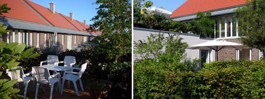 Dachterrasse und Vorgartennutzung