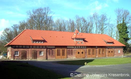 Hofansicht des umgebauten Gebudes