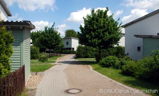 Blick in die Siedlung