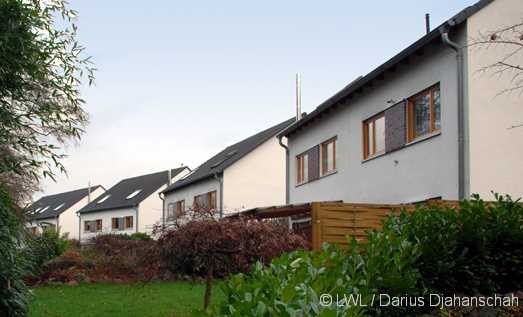 Gartenseite der Gebude