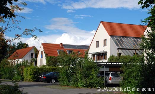 Westlicher Rand der Siedlung