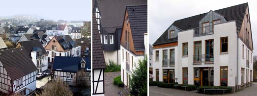 Gebudegruppe mit historischer Nachbarschaft