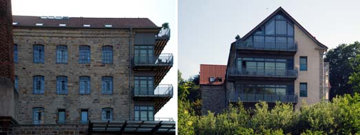 West- und Sdfassade