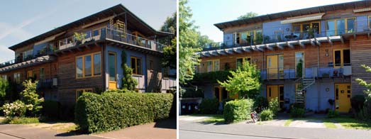 Giebel- und Straenfassade