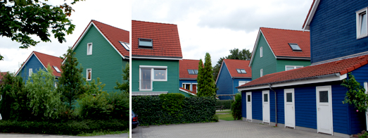 Giebelfassaden zur Strae