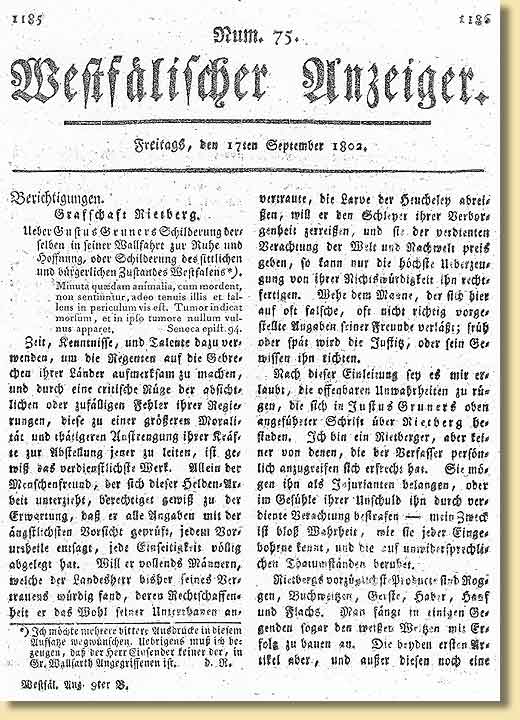 Kritik an Gruners Darstellung der katholischen Geistlichkeit