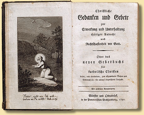 Nachdruck von Johann Michael Sailers Gebetbuch, 1792