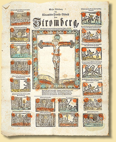 Andachtsbild zur Stromberger Wallfahrt, um 1780/1800