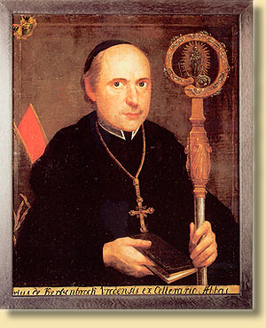 Karl von Kerssenbrock, letzter Abt von Liesborn, um 1800