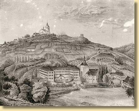 Provinzial Irren-Anstalt in Nieder-Marsberg ,  um 1820/30
