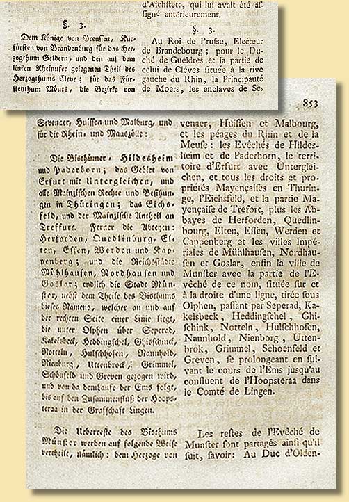 Protokoll der auerordentlichen Reichsdeputation zu Regensburg, 1803