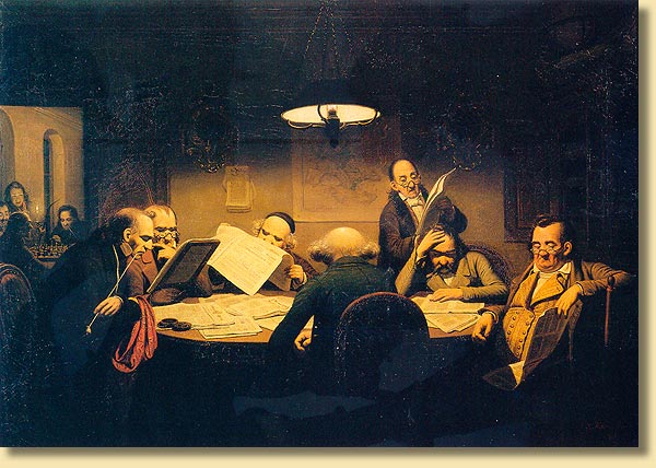 Das Lesekabinett, 1843
