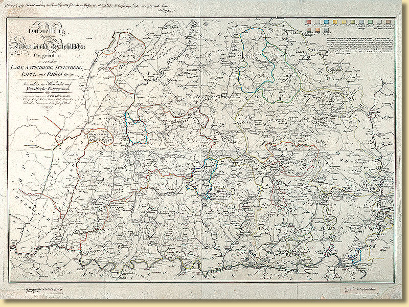 Darstellung derjenigen Niderrheinischen Westphlischen Gegenden ..., 1804