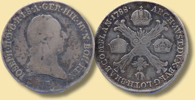 1/4 Kronentaler des Knigreichs Ungarn, 1788