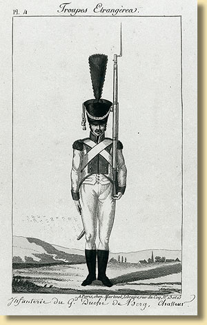 Bergischer Jger, um 1810/12