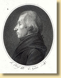 Der preuische Reformer Christian Wilhelm Dohm, um 1800