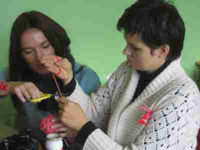 You can see our polish colleagues Dagmara and Monika