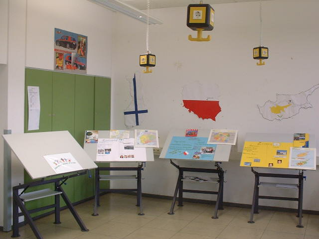 Tables and flags of our partner countries