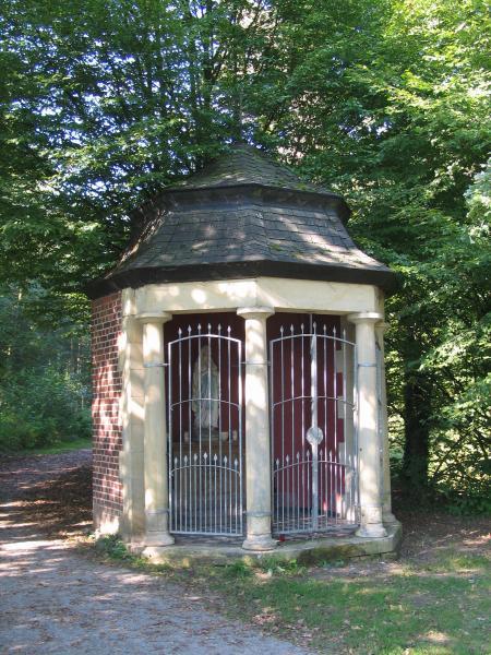 Die Gruftkapelle wurde 1786 erbaut.