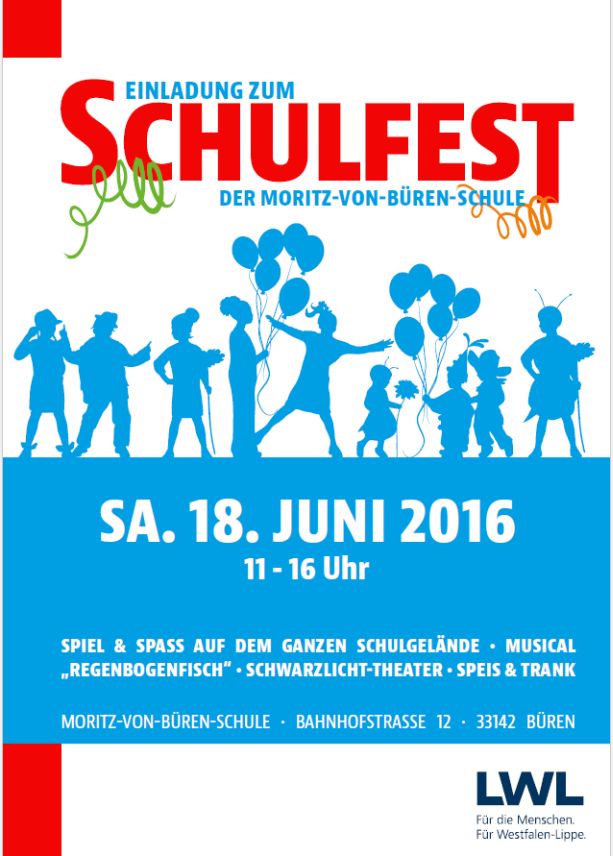 Lwl Schulfest 16 Vorschau Moritz Von Buren Schule