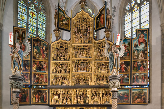 Flügelretabel in der St. Viktor-Kirche in Schwerte