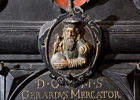 Portrait von Gerhard Mercator auf dem Epitaph