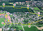 Der archäologische Lehrpfad auf dem Gelände des römischen Militärlagers in Oberaden besteht aus 15 Informationstafeln. Sie führen zu den wichtigsten Fundorten des bedeutenden Bodendenkmals aus der Zeit der augusteischen Germanienfeldzüge. 