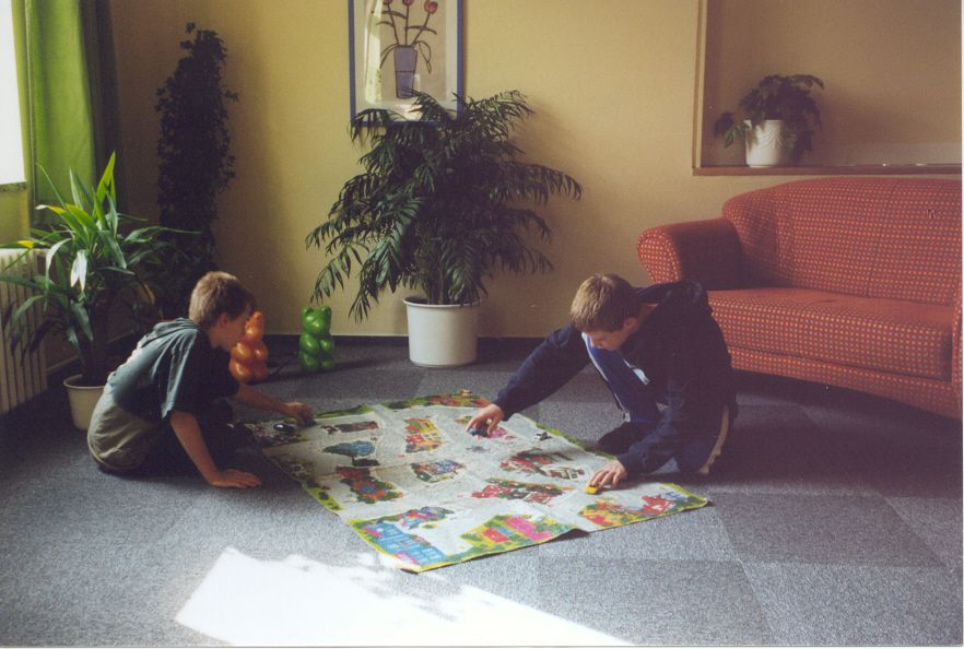 Aufenthaltsraum auf den Stationen