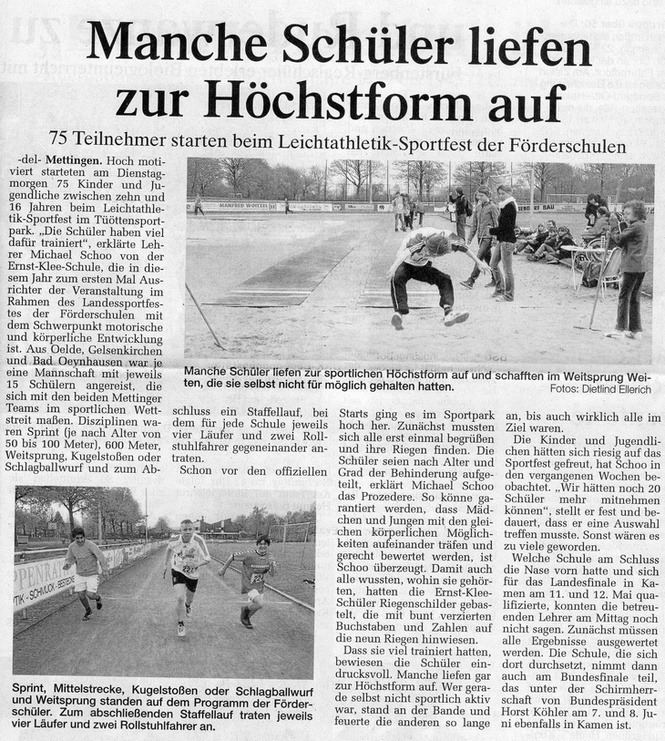 Artikel Sportfest