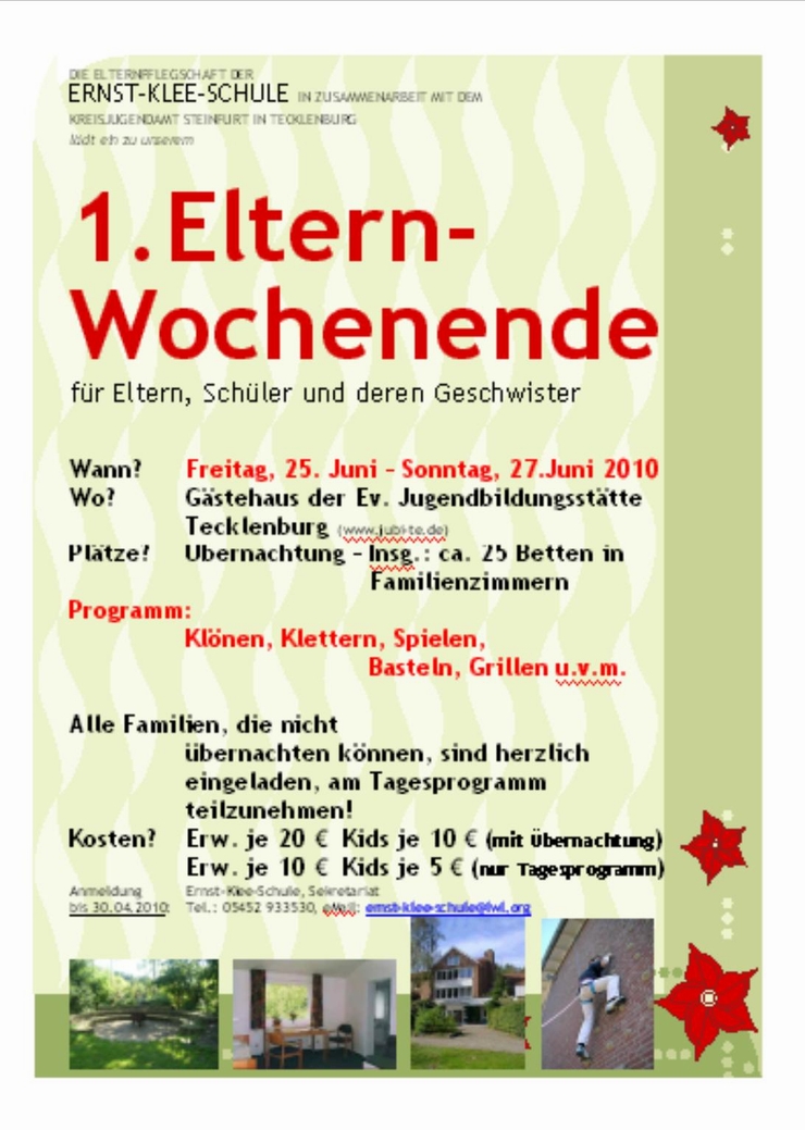 Elternwochenende