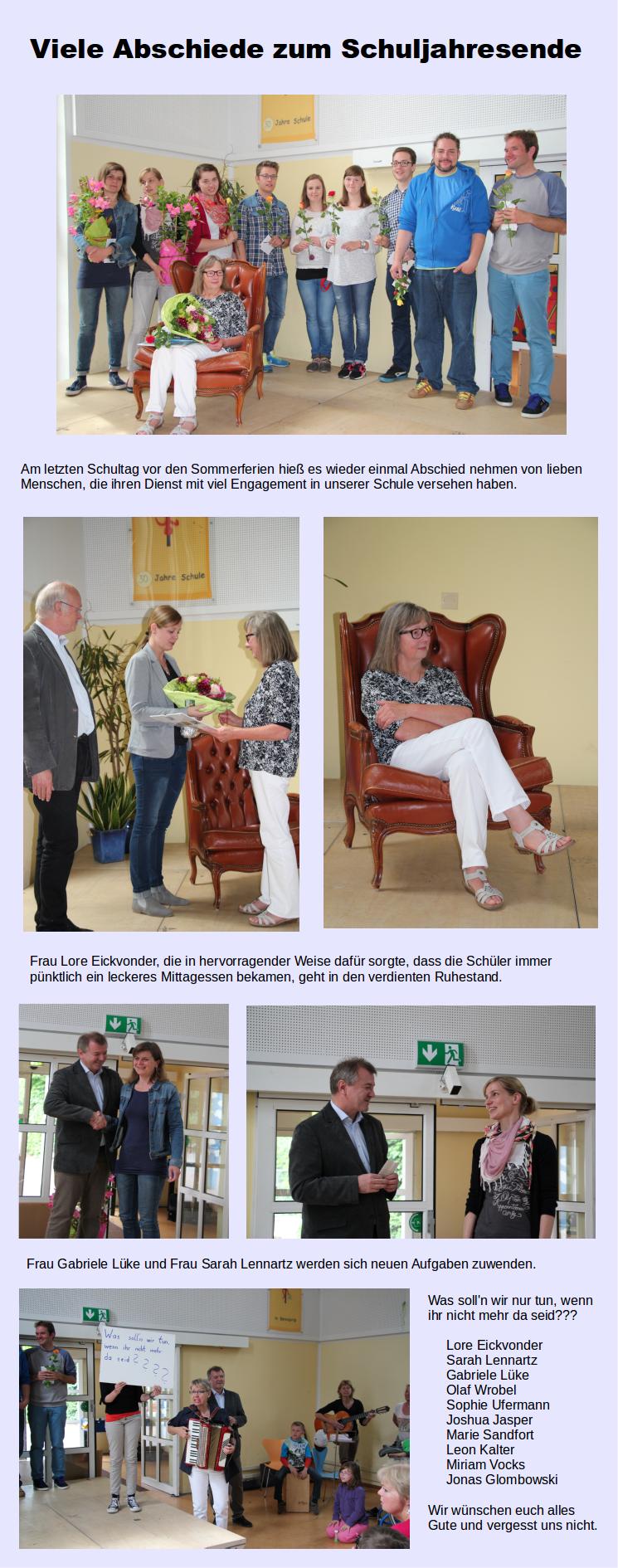 Vielabschied