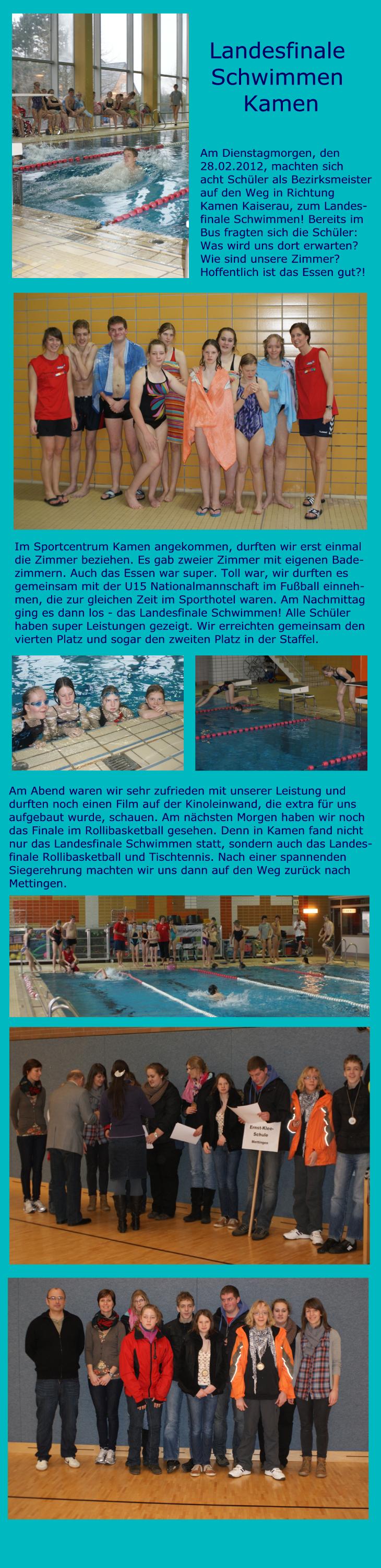 Schwimmkamen