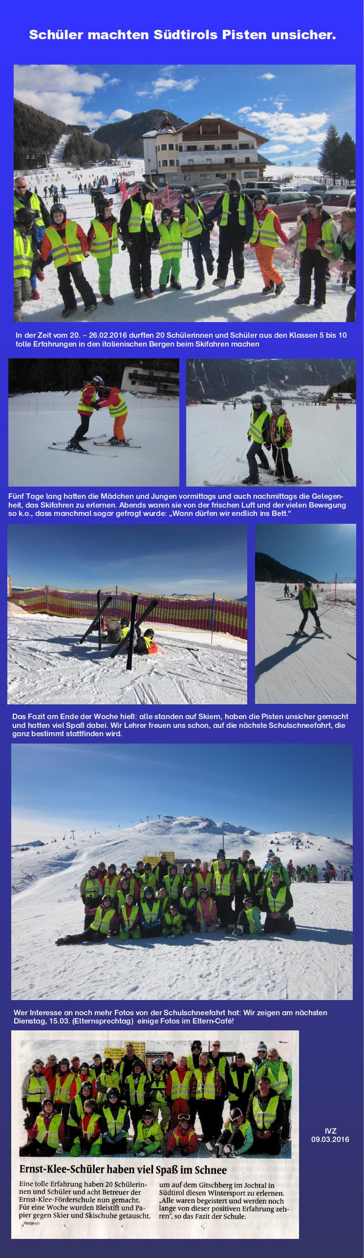 Schneesport 2016