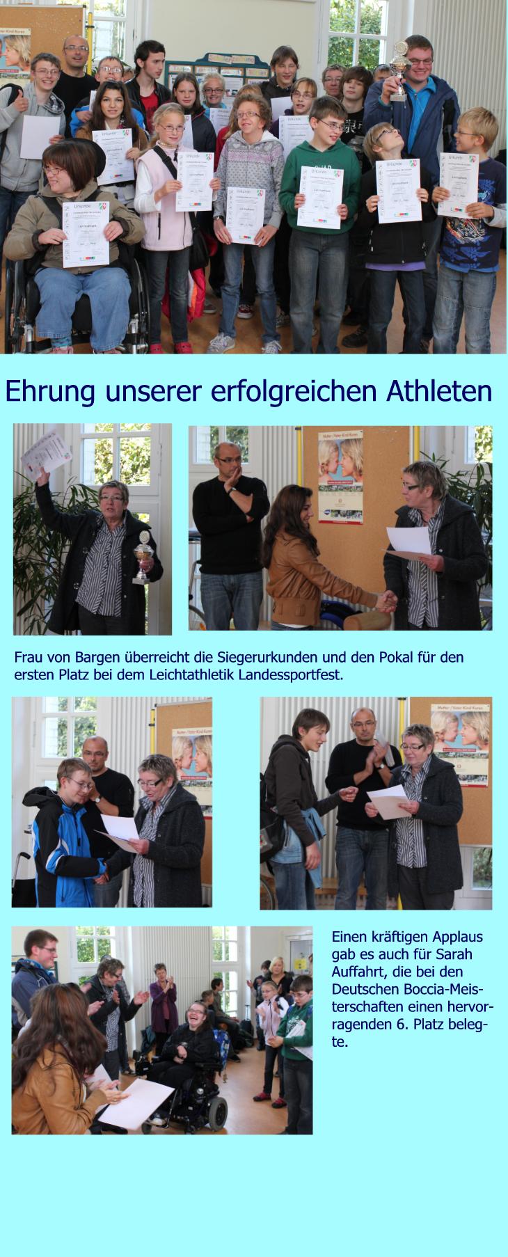 Sportlerehrung