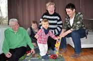 Bild mit der Gastfamilie Bild mit der Gastfamilie