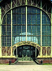 Jugendstilportal der Maschinenhalle, Foto: Martin Holtappels