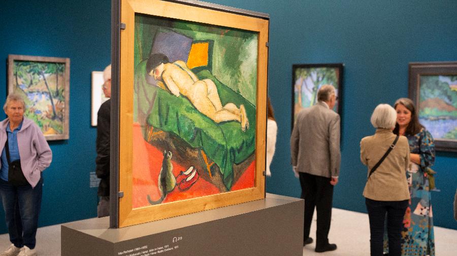 Bild der Sonderausstellung Otto Mueller