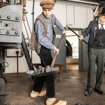 In Szene gesetzt - Living History im Textilwerk