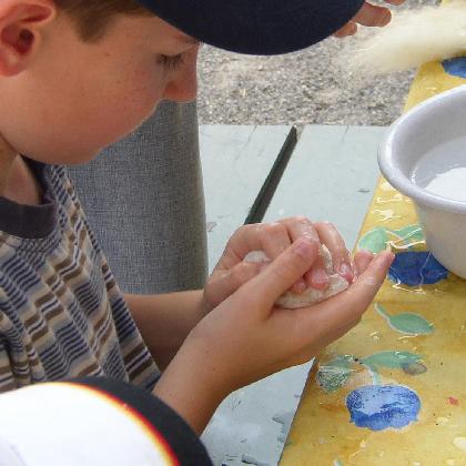 Altes Handwerk: Filzen