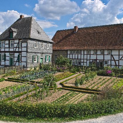 Das Pastorat zu Zeiten von Pastor Schafmeister zu Beginn des 20. Jahrhunderts